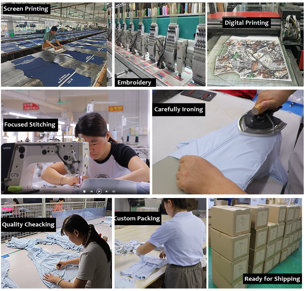 Garment production lineup