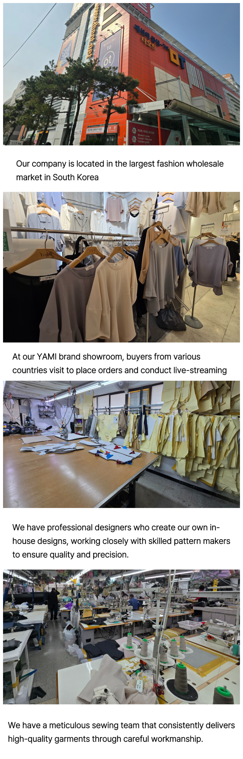 Korean Made Women's Blouse Size Chart
