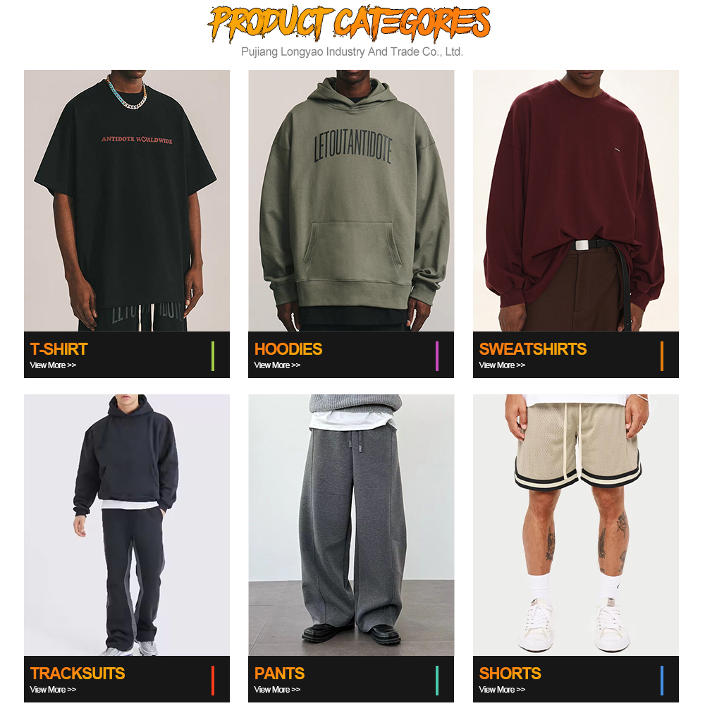 Product categories showcase