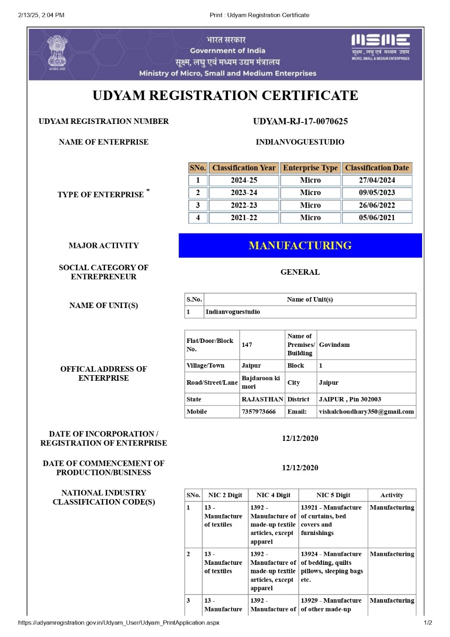 Certification 1