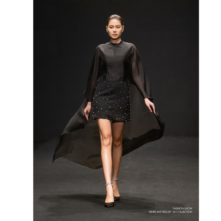 Luxury Fashion Women Dresses Elegant JILNA EMB MINI DRESS Sleeveless A-line Custom Labels Women's Fashion Clothing from Vietnam
