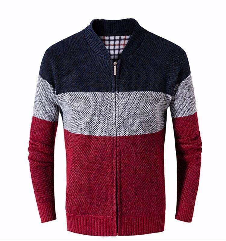 High Quality Cardigan Wholesale Korean Version of Loose Trend Youth Color Sweater Cardigan Winter Cardigan