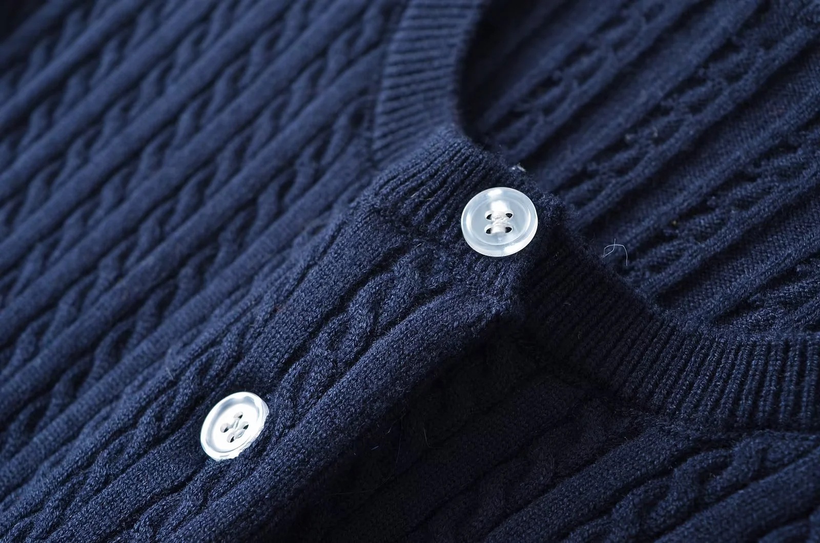 Women's 7-Colorway Long Sleeve Knitted 100% Polyester Cardigan Sweater Single Breasted Crew Neck Casual Fashion Autumn Warm