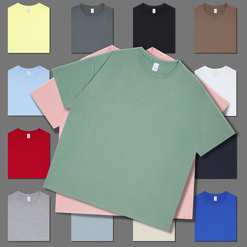High Quality 100 Cotton Plus Size T-shirt Customize Digital Printing Logo Men Plain O-neck Tshirt Custom T Shirt