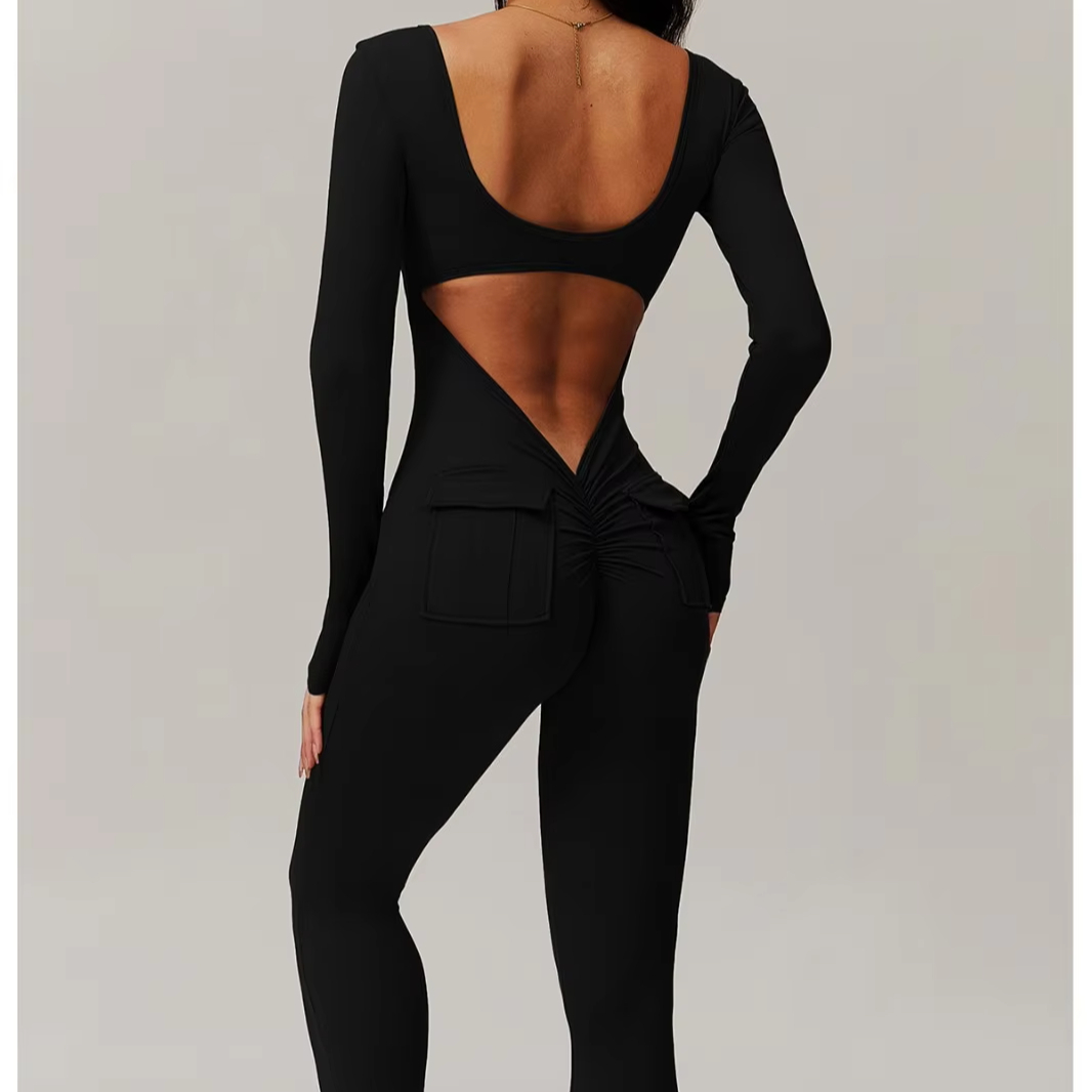 New Sexy Strap Halter Jumpsuit Sleeveless Full Length Summer Woven 100% Polyester Women's Quick Dry Breathable