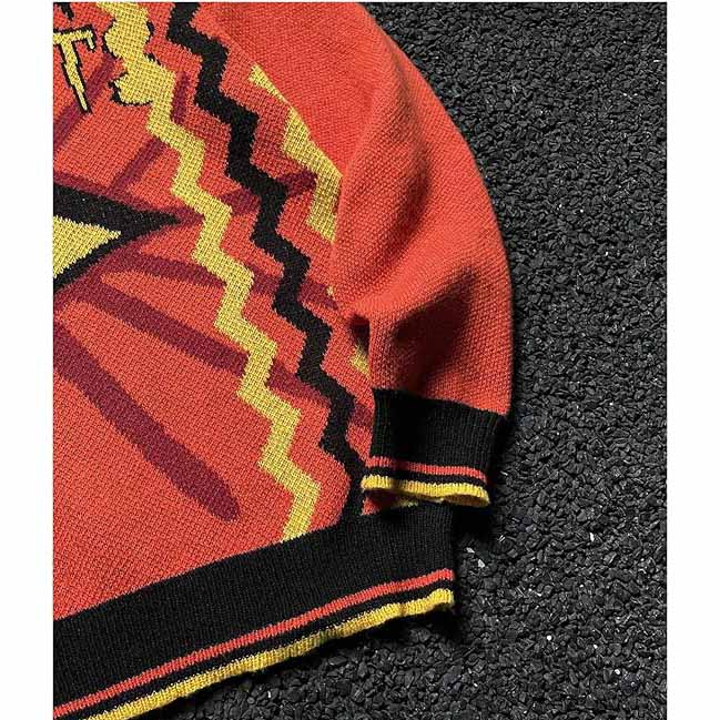 Custom Luxury Mens Pullover Sweater With Polyester &amp;Cotton &amp;wool For Cold Weather Comfort Y2k Clothing Knitwear