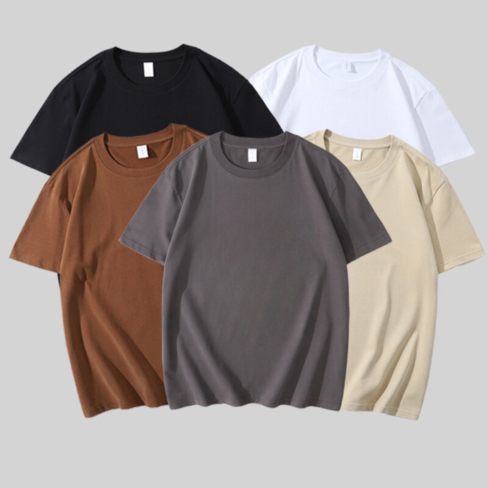 Goldtex Shirt Men'S T-Shirts Pima Cotton Men'S T-Shirts Men'S Round Neck T-Shirt