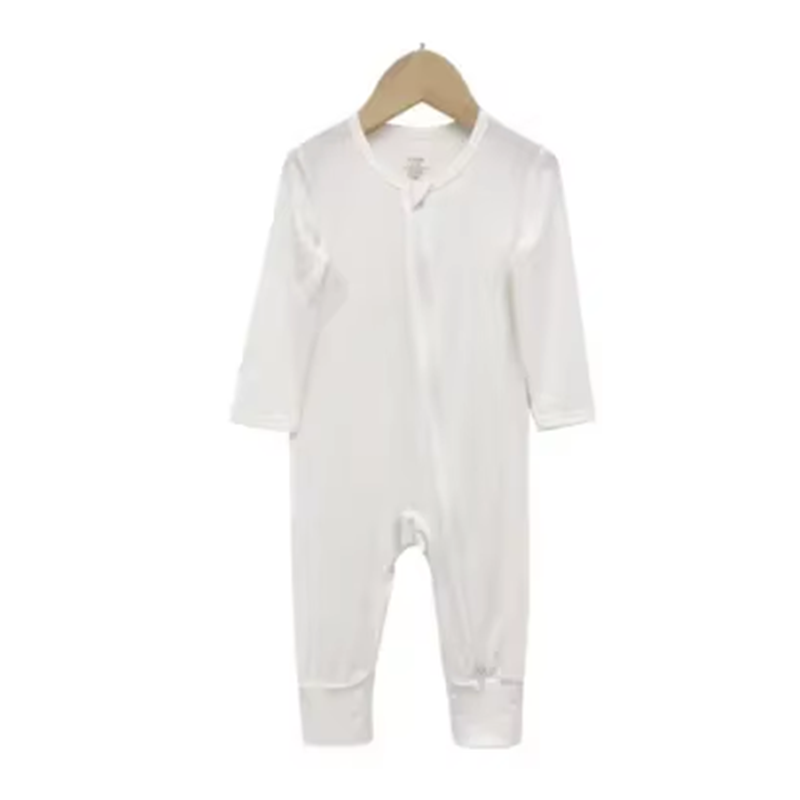 Custom Packaging Premium Solid Color Comfortable Plus Size Baby Rompers for European