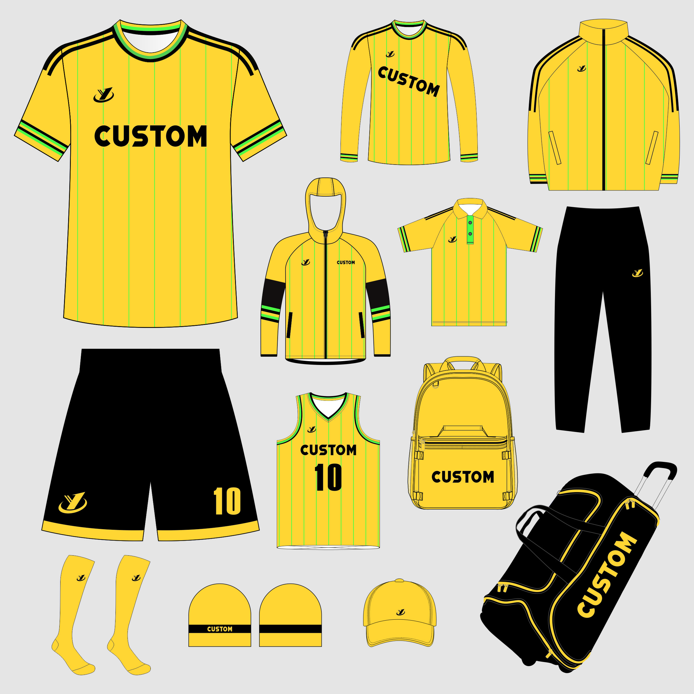 Custom Football Training Kit Sports Kit Football Club Jerseys Shirt High Quality Soccer Uniforms Soccer Wear