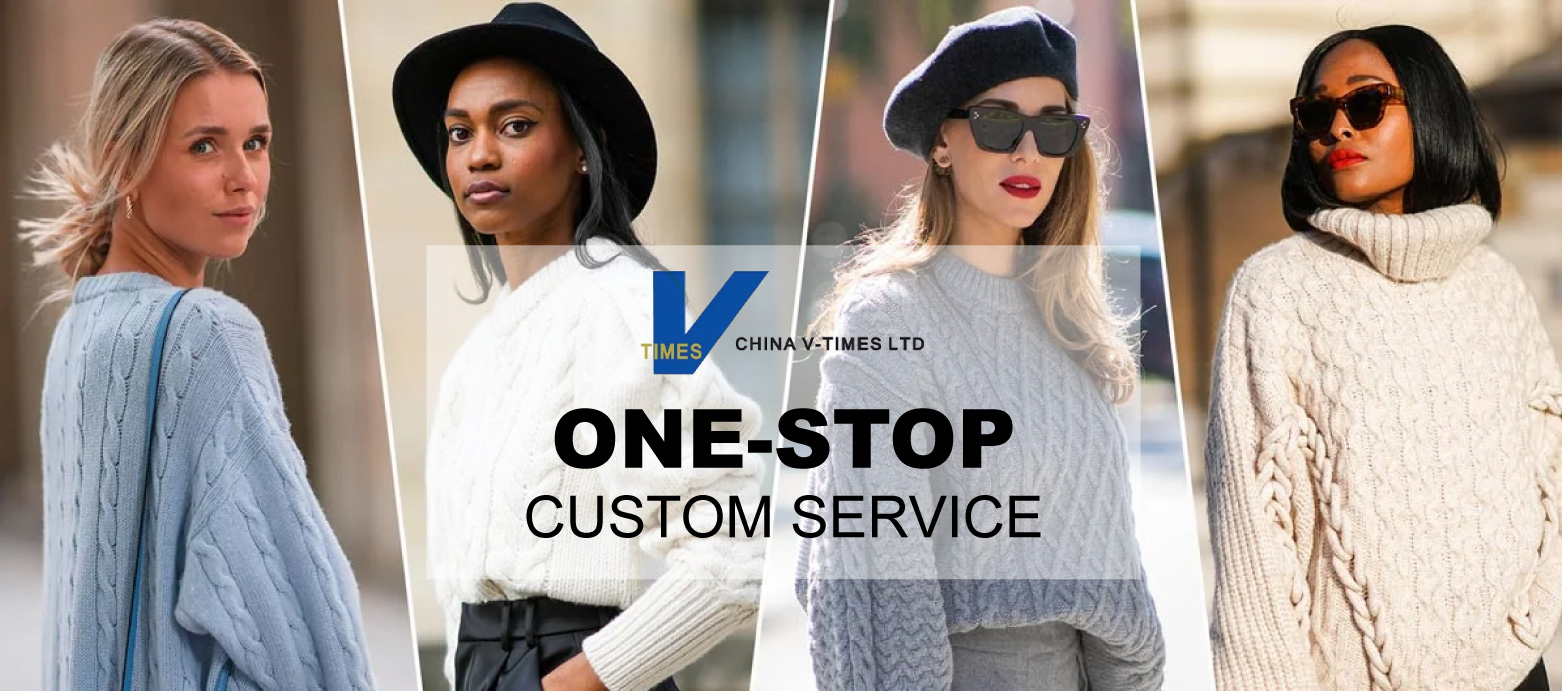 Custom Women Sweater Banner