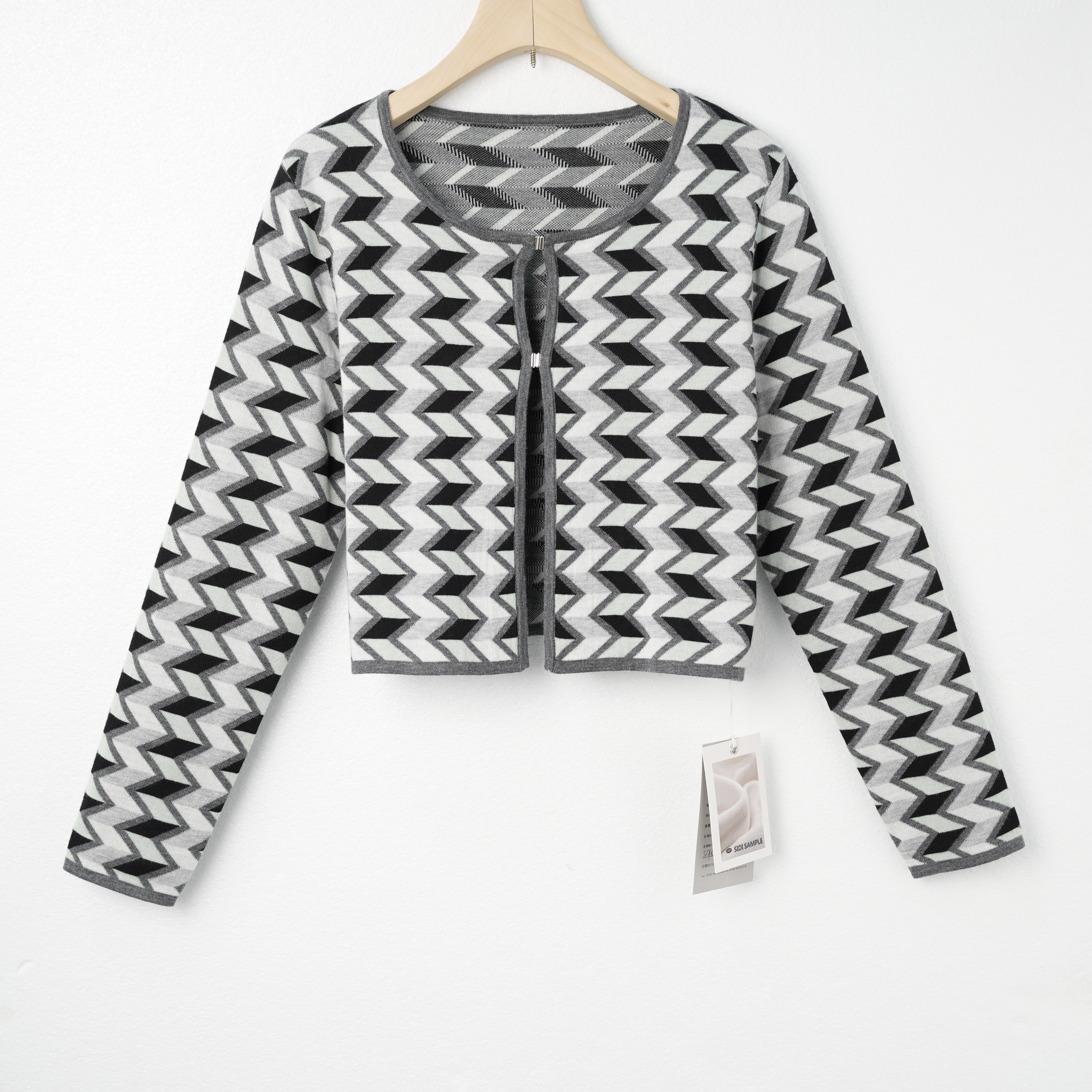 Women's Breathable Knitted Fabric Midi Coat Beaded Dress Set Casual Office Style Button Spring Plus Size Daily Workwear