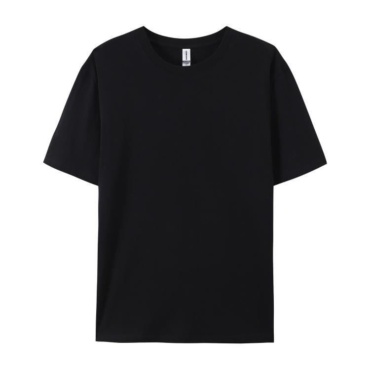 Wholesale Blank Plain T Shirt Custom Silk Screen Print DTG Digital Logo Brand Cotton Tshirt Basic Casual Men T-shirt For Men