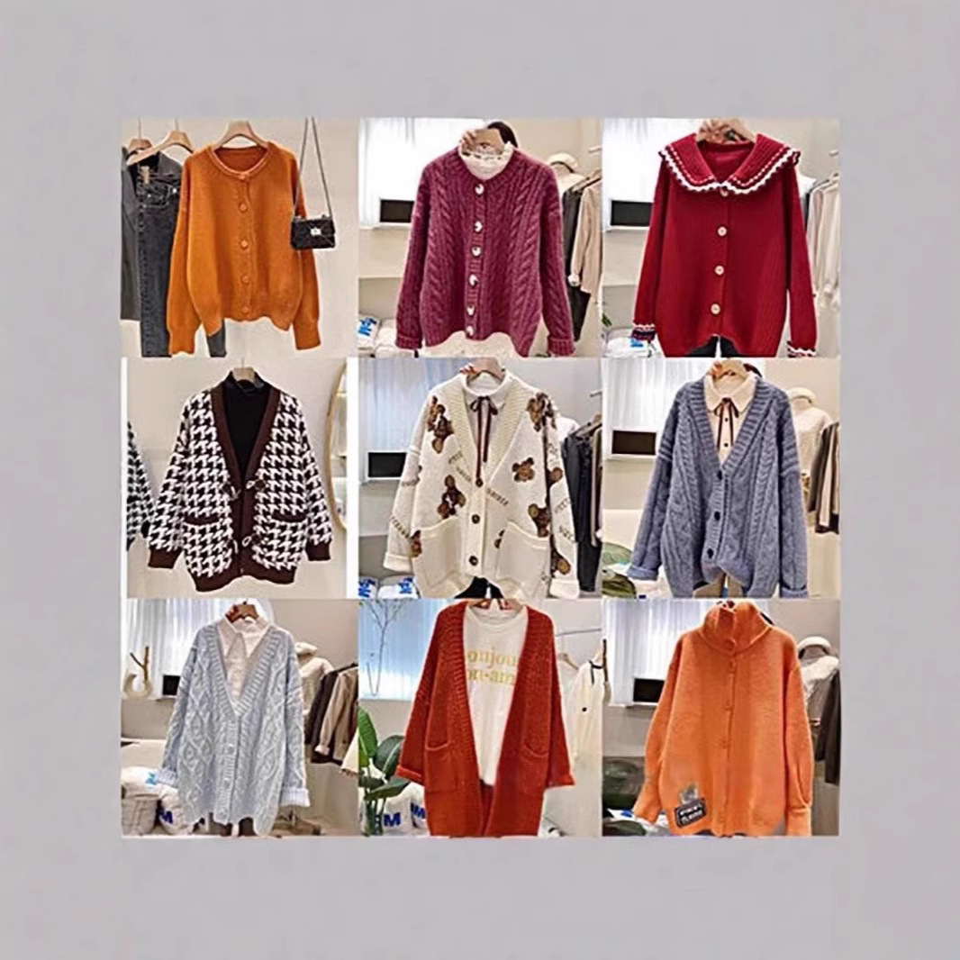 Women's Knitted Mohair Wool Liner Halter Lace Sweater Cardigan Coat Spring Autumn 2025 New Fashion Versatile Long Sleeve
