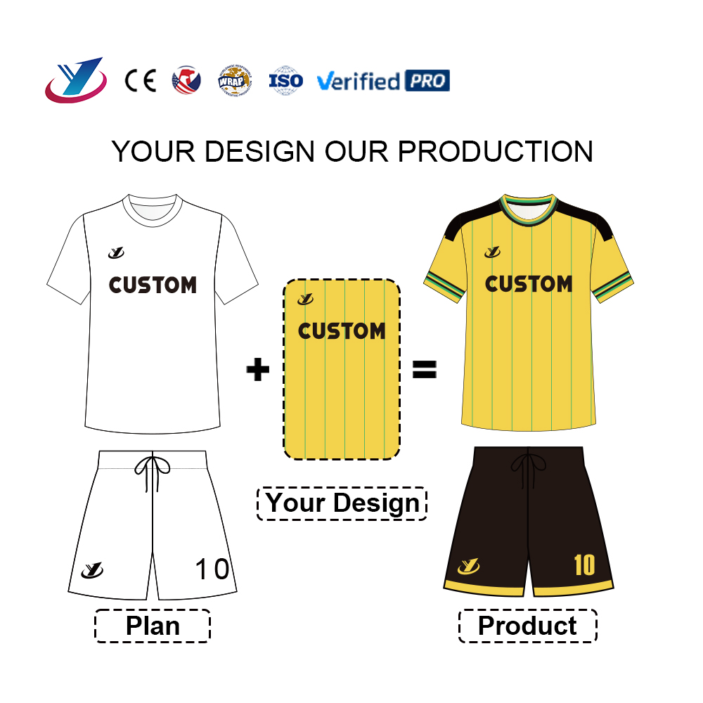 Custom Football Training Kit Sports Kit Football Club Jerseys Shirt High Quality Soccer Uniforms Soccer Wear
