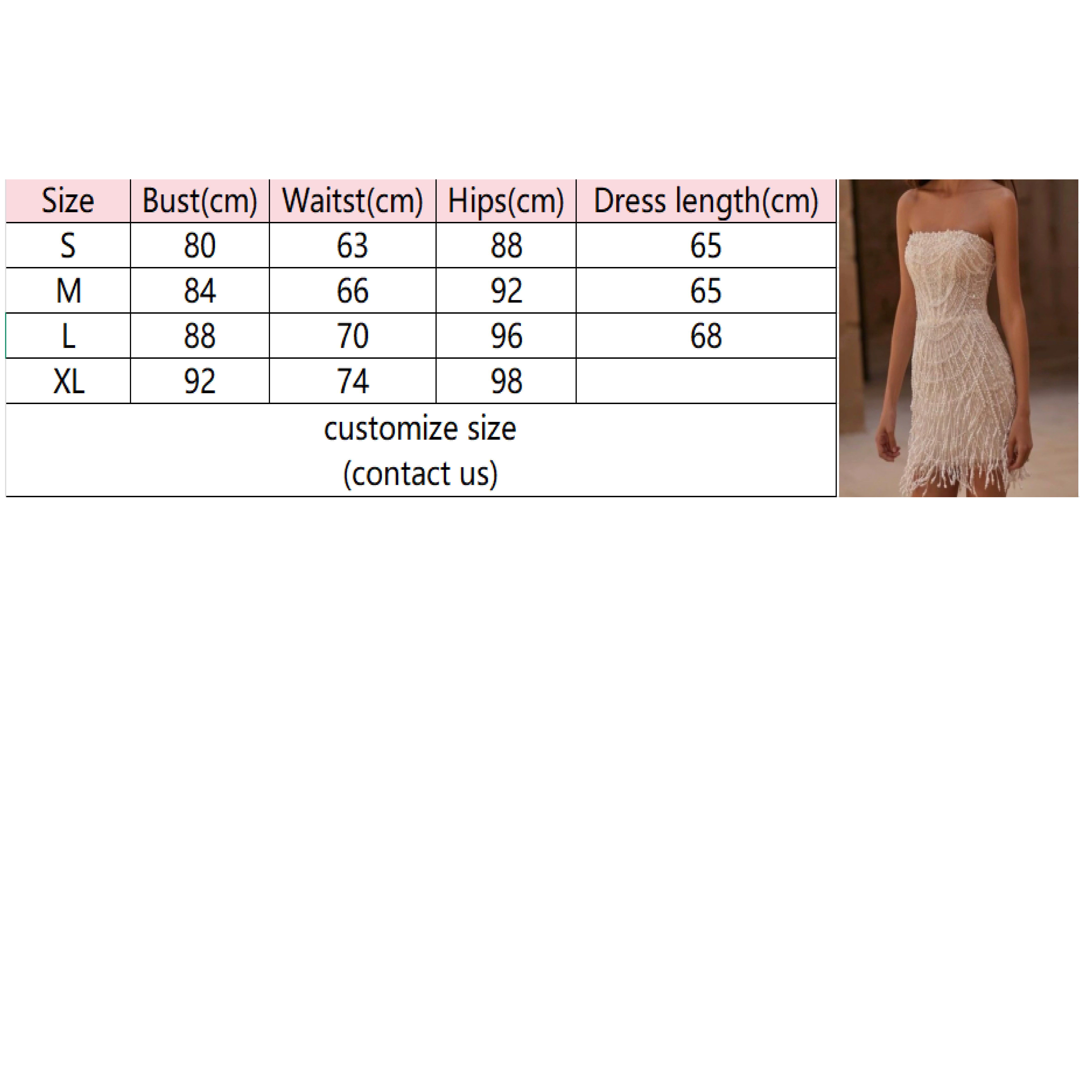 Luxury Sexy Rhinestone Sequin Beads Pearl Tassel Chain Sleeveless Mini Dress For Birthday Party Wedding