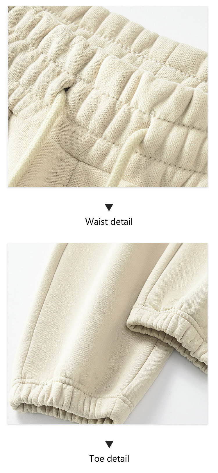 Kangaroo Pocket Detail Stitching