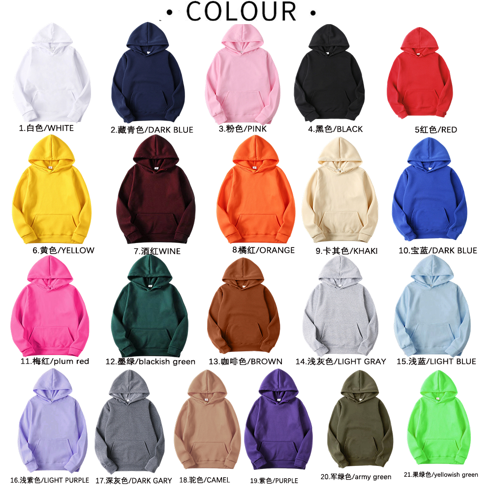 Custom Hoodies with logo Polyester Sweatshirt for Sublimation Blank Hoodies for Men Printing logo Unisex 100% Polyester Hoodie