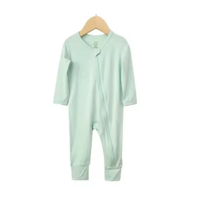 Custom Packaging Premium Solid Color Comfortable Plus Size Baby Rompers for European