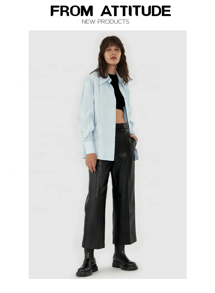 Light Blue Blouse Detail 1