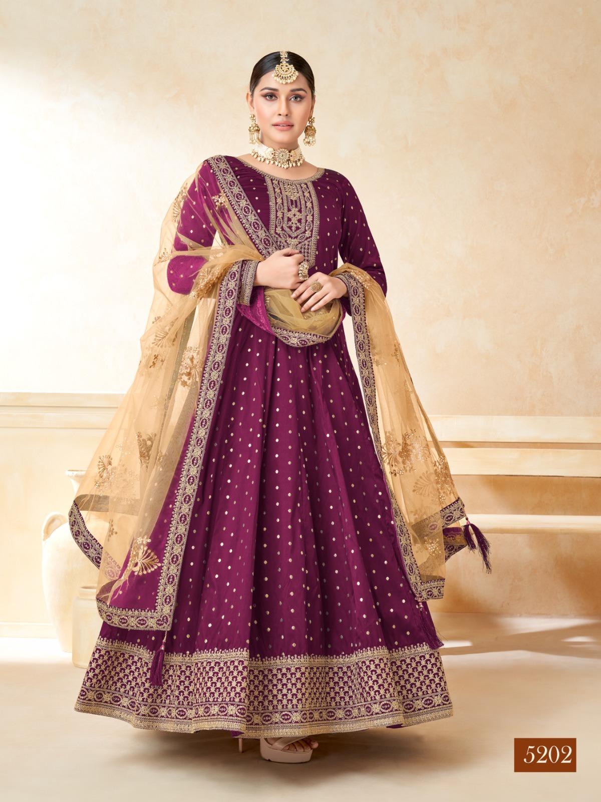 Anarkali Gown