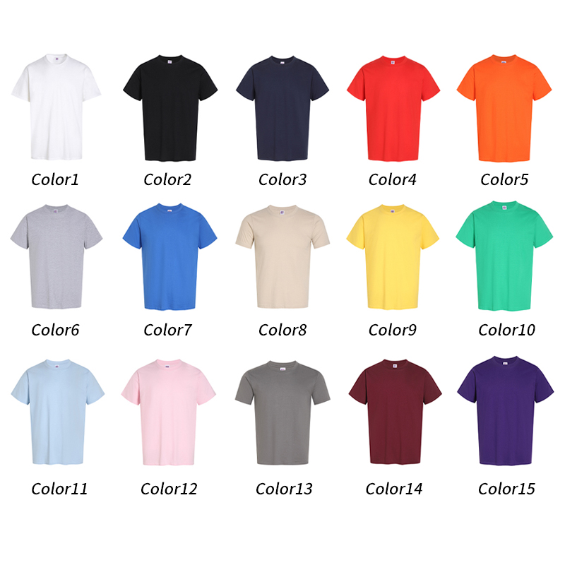 OEM/ODM Wholesale Custom 100% Cotton Men's T Shirt Blank Unisex Men"s TShirt Plain High Quality T Shirt For Men Print Logo