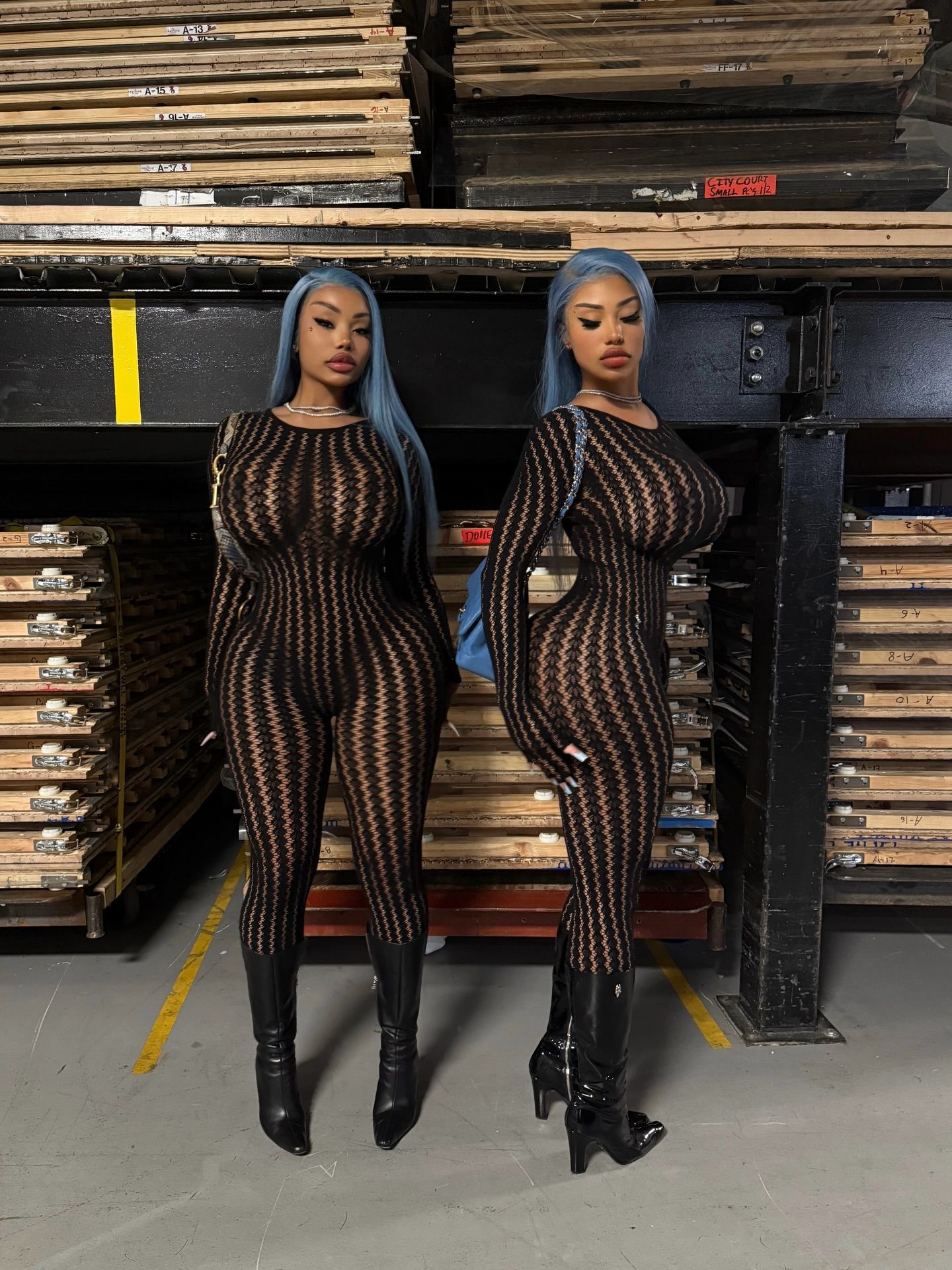 FF1470 Slim Fit Summer Sexy One-piece Stockings See-through Tight Body Suit Temptation Striped Mesh Jumpsuit Stretch Party Club