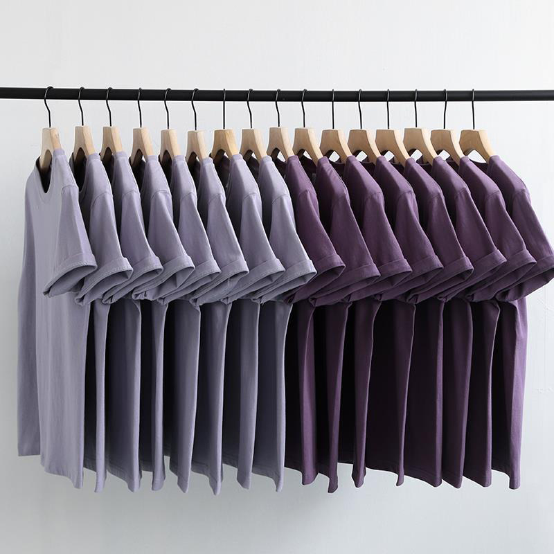 Blank 100% Cotton O-Neck Plain T Shirt For Men Customize Print LOGO Wholesale Custom T Shirt