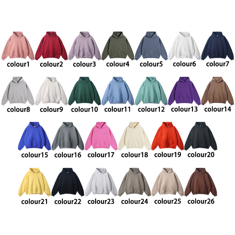 High Quality Heavyweight Unisex Print on Demand Hoodies Custom Men's Oversized Hoodies Cotton Fleece Men's Hoodies for Men