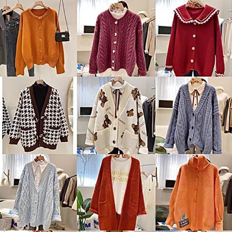 Sweater Cardigan Detail 1
