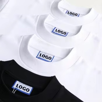 400 Gsm Heavyweight 100% T-shirt Blank Custom Heavy Cotton Shirt Drop Shoulder Streetwear T Shirts
