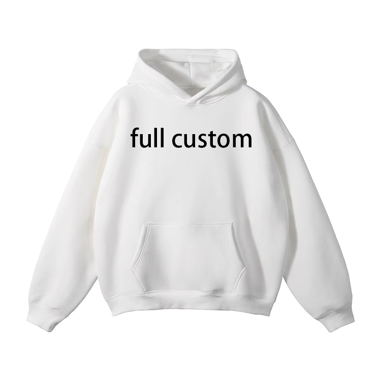 Customized Logo &amp; Color Casual Men's Regular Pullover Hooded Solid Color Hoodies Wholesale Spring Autumn Classic Comfort Hoodie
