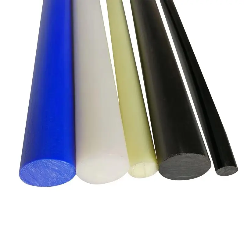 China customized wear resistant black nylon pa6 rods mechanical equipment PA6 nylon rod Factory, Factories