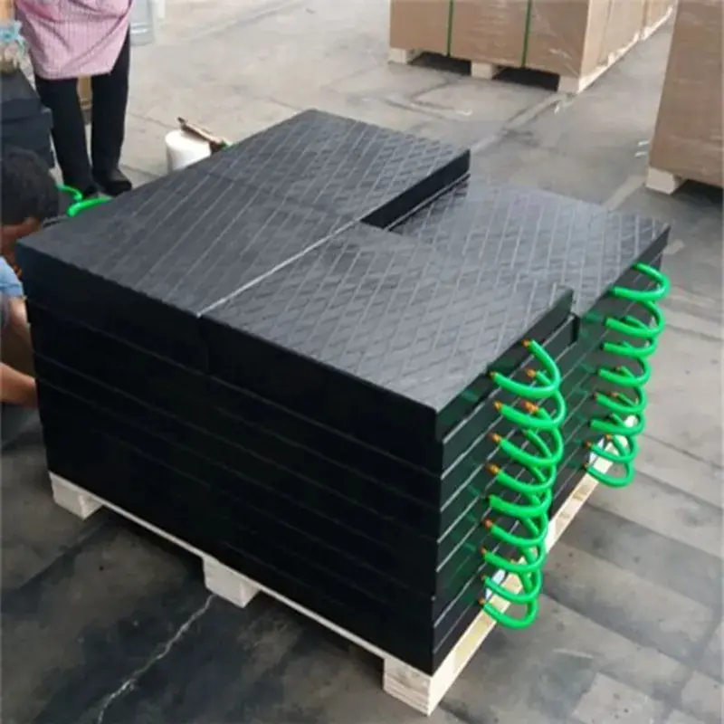 Wholesale Polyethylene crane outrigger pads pe outrigger pad crane stabiliser pad Suppliers, Factory