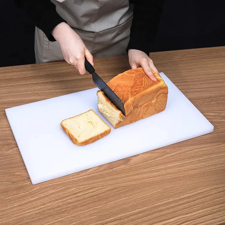 Wholesale Healthy Eco-friendly HDPE custom Factory sales Meat pe commercial plastic cutting board Manufacturer, Factories