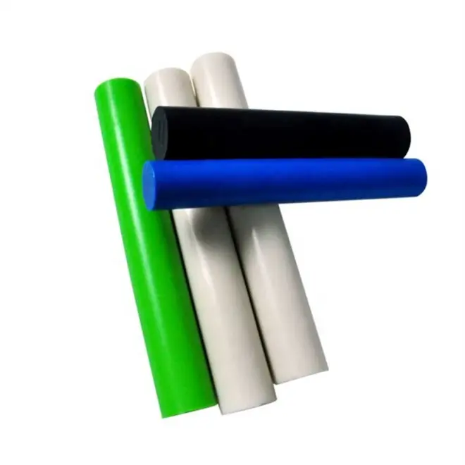 Colored solid nylon rod PA6 high wear resistant nylon bar plastic nylon round rod