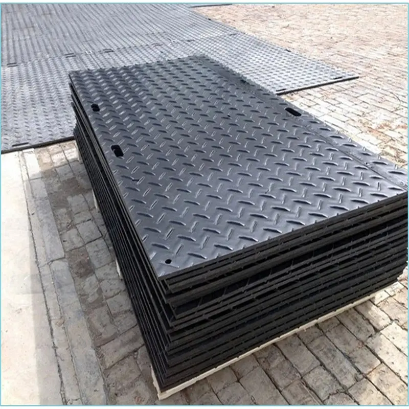 Wholesale HDPE Ground Protection Plastic Mats PE Ground Sheet Supplier, Factories