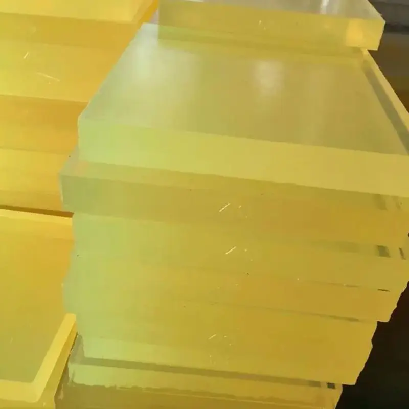OEM Custom Cast polyurethane rubber sheet PU rod Factory, Factories
