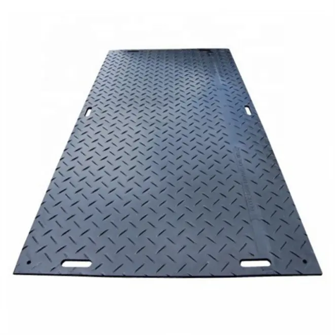4X8 FT PE Ground Protection Mats for heavy equipment and construction site access