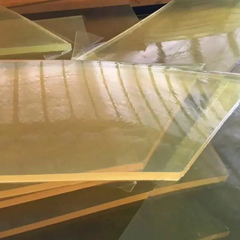 OEM Custom Cast polyurethane rubber sheet PU rod Factory, Factories