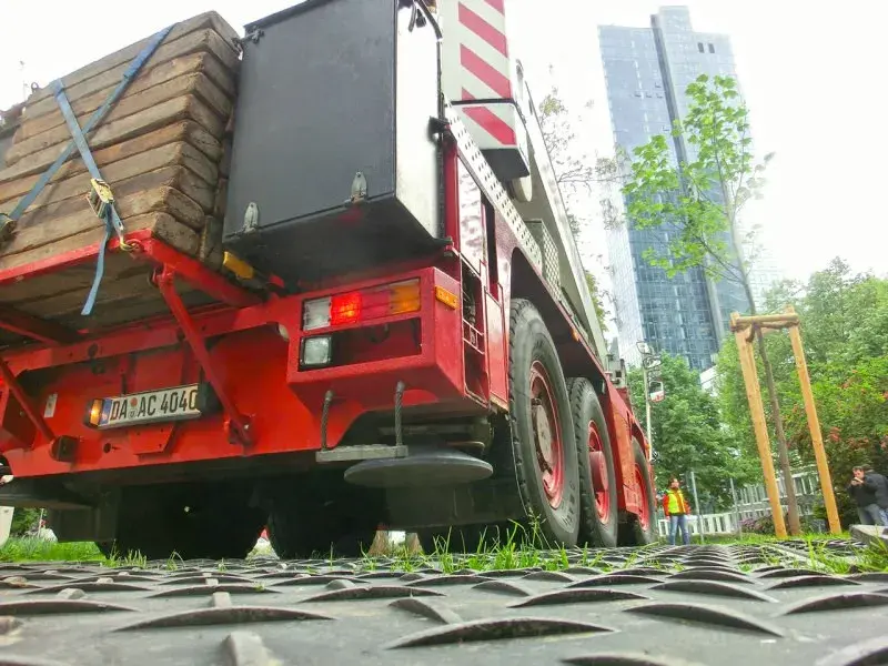Ground protection mats details