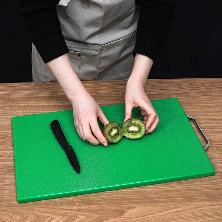 Wholesale Healthy Eco-friendly HDPE custom Factory sales Meat pe commercial plastic cutting board Manufacturer, Factories