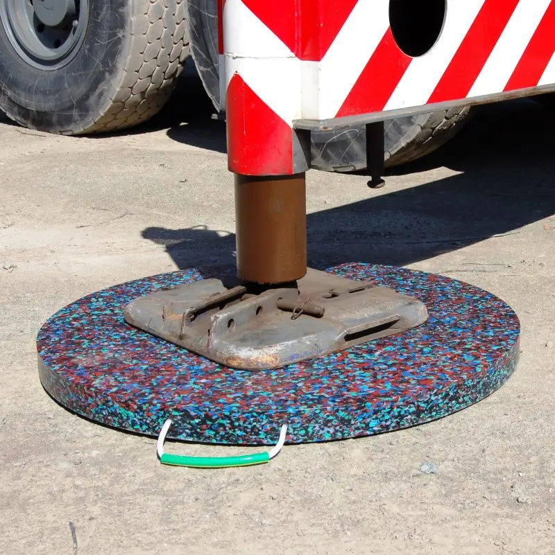 HDPE UHMWPE Crane Outrigger Pad Photo 6