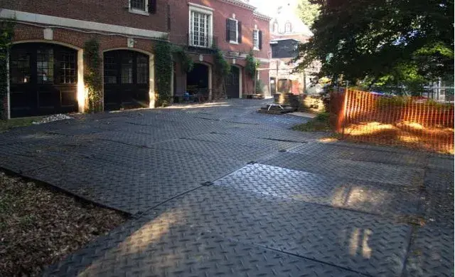 HDPE Ground Mat Connection Interface