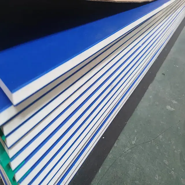 OEM HDPE sandwich 3 layer HDPE double color plastic sheet and boards for children garden toys equipment Supplier, Factories