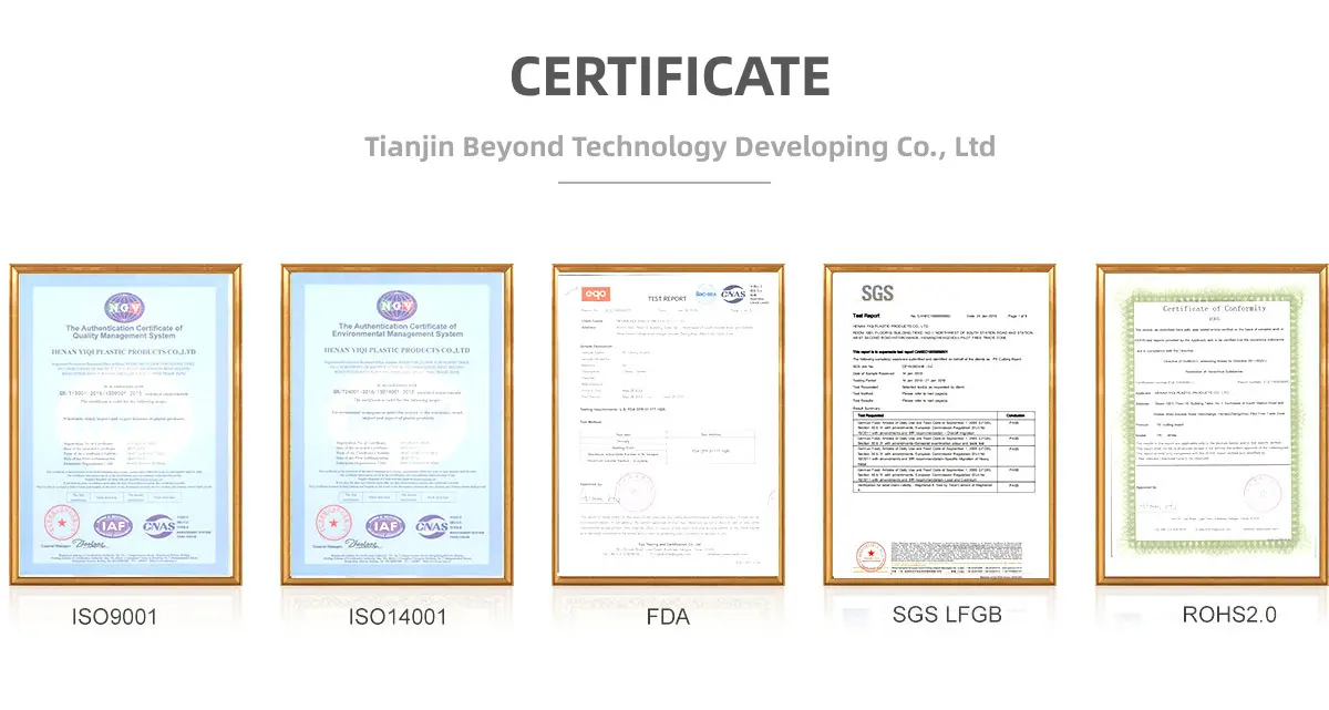 Product Certificate