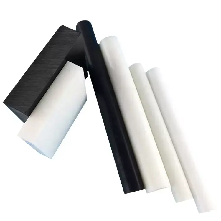 OEM White Black Color Extruded POM Plastic Rod Acetal Delrin Round Rod Factory, Factories