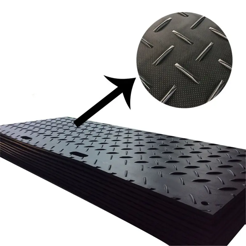 China Heavy Equipment Road Mat Ground Protection Mat HDPE Hard PE Temporary Road Manufacturer, Manufacturers