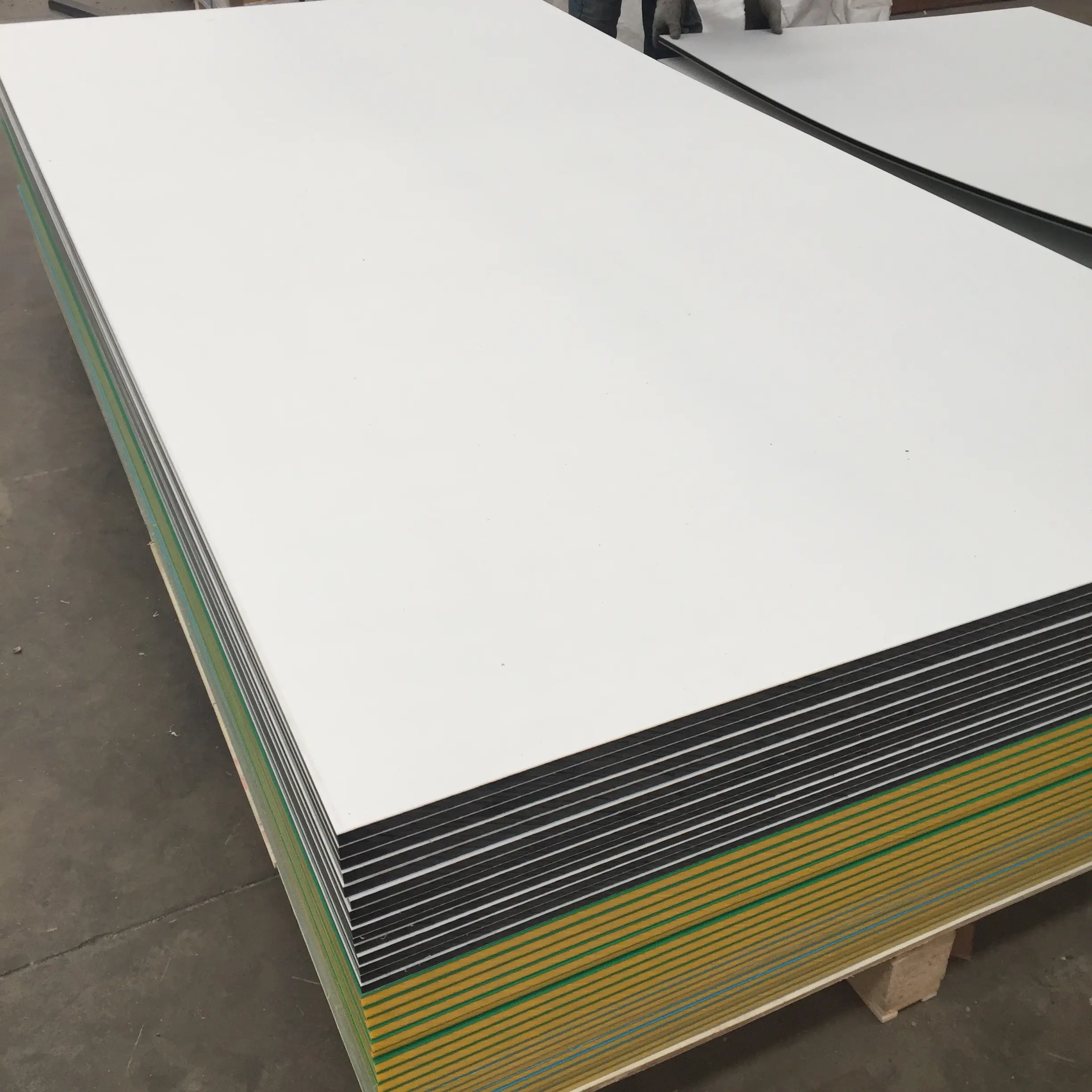 OEM Stain resistance HDPE dual color sheet HDPE orange peel sheet HDPE 3 layers plastic sheet Factory, Factories