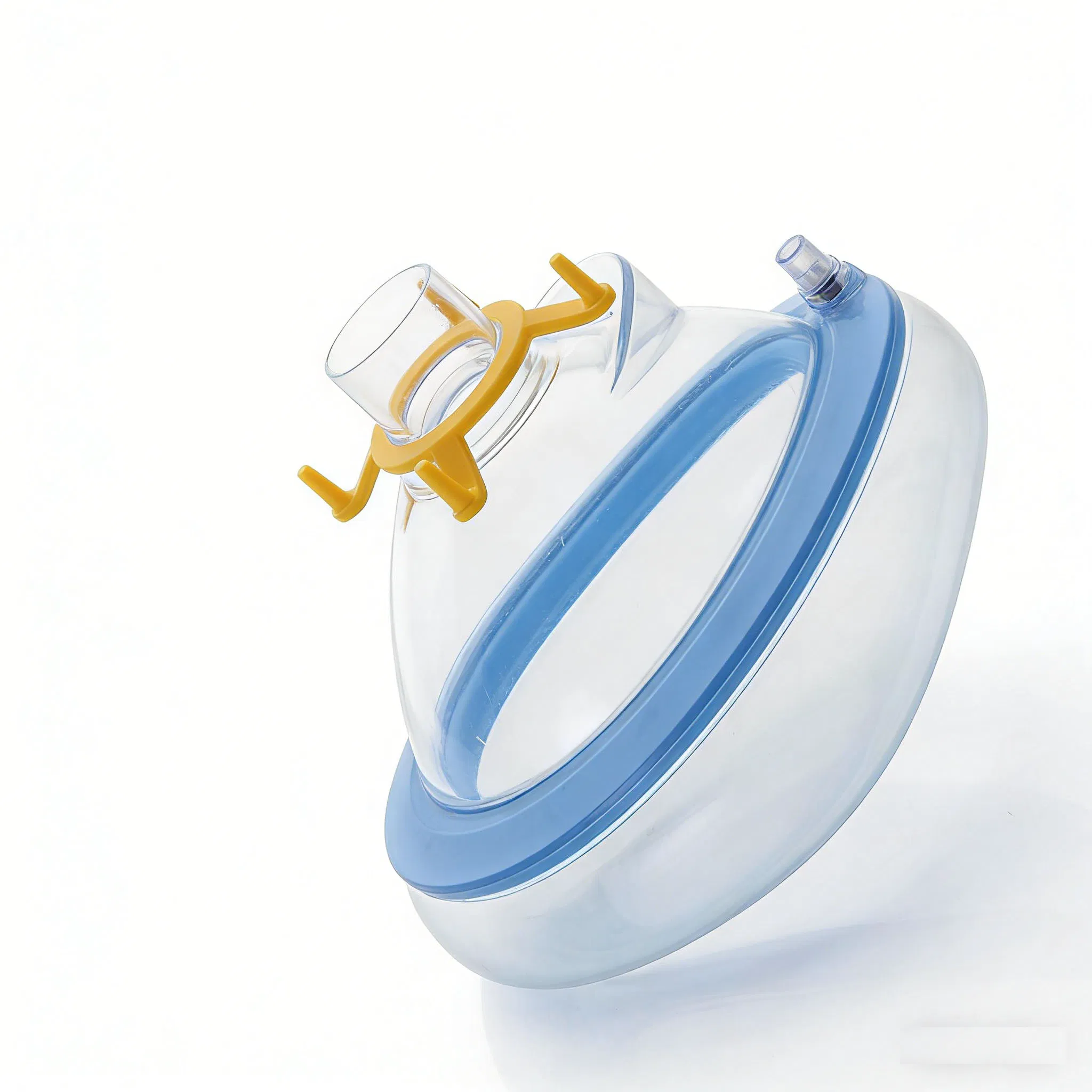 Máscara de Anestesia com Almofada de Ar Descartável para Pacientes Cirúrgicos com Bore Liso