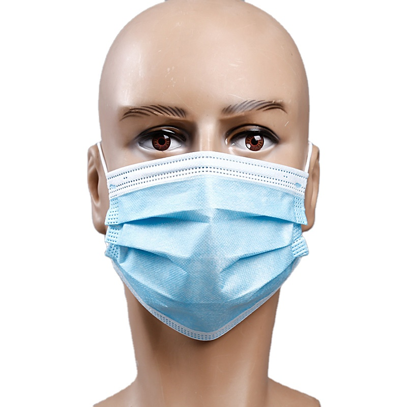 Máscara Facial Protetora Premium com Alças para Segurança 3-Ply
